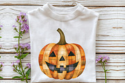 Halloween Autumn Plaid Clipart, an Illustration by Rose Art (Thumbnail 5 of 7)