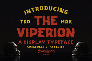 The Viperion - Display Typeface