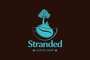 Stranded - Coffee Shop Logo, a Branding & Logo Template by ashenterprise (Thumbnail 2 of 2)