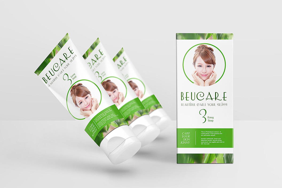 Cosmetics Product Beauty Mockups, a Packaging Mockup by Kongkow (Photo 4 of 6)