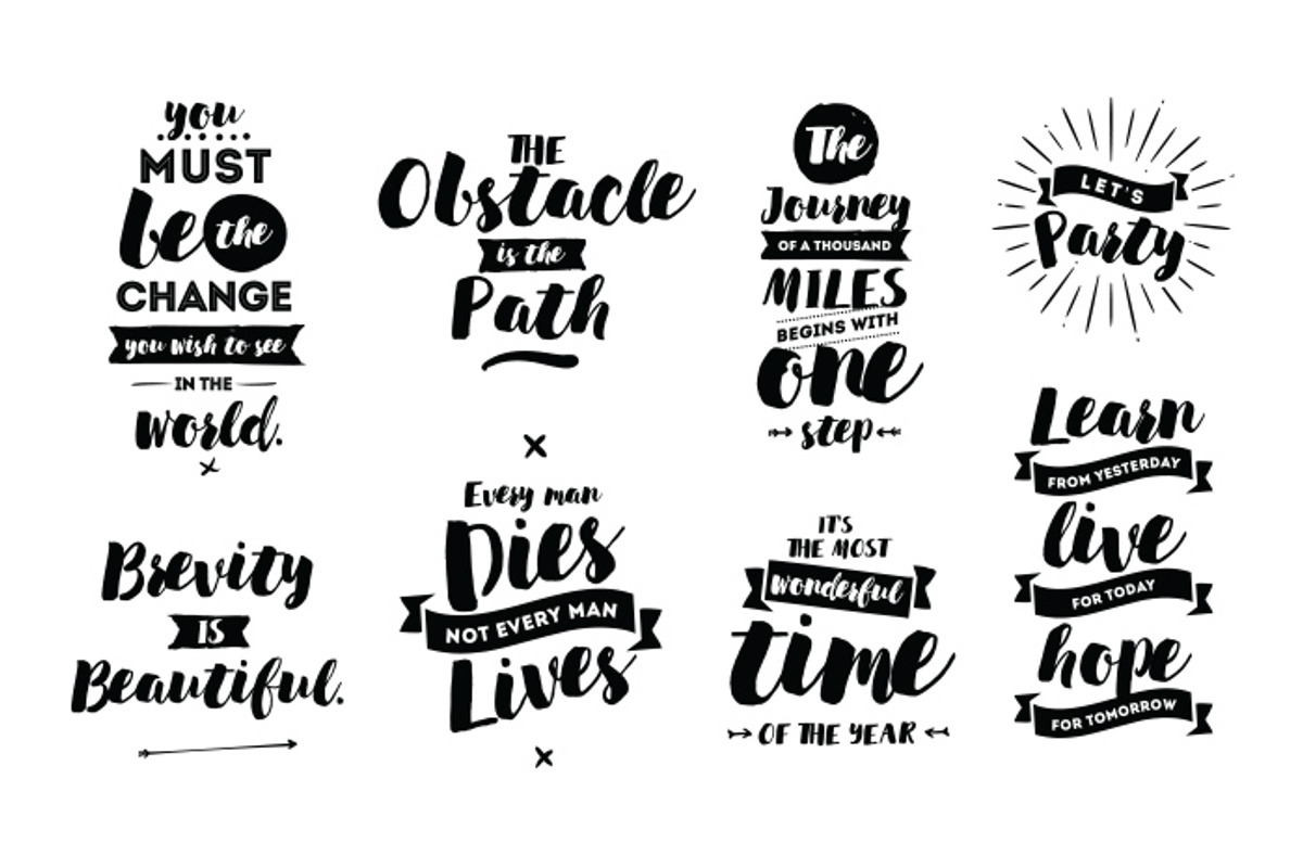 Typography set #9, a Background Graphic by pa3x (Photo 1 of 2)