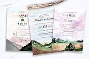 Landscape Wedding Collection, an Invitation Template by wulano (Thumbnail 1 of 5)