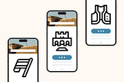 50 Spain Icons, an Outline Icon by Side Project (Thumbnail 6 of 8)