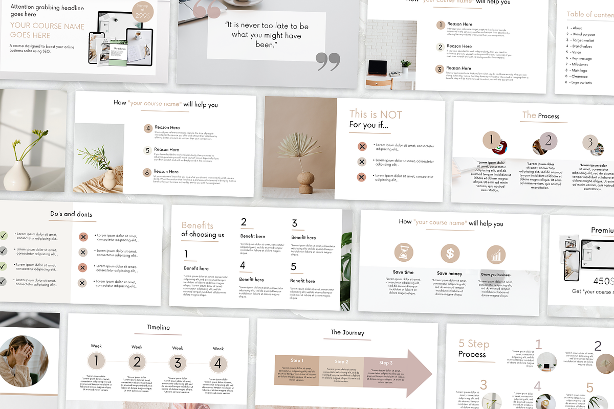 Webinar , Slide Deck Canva Pack, a Presentation Template by PittaFinePrint (Photo 5 of 8)