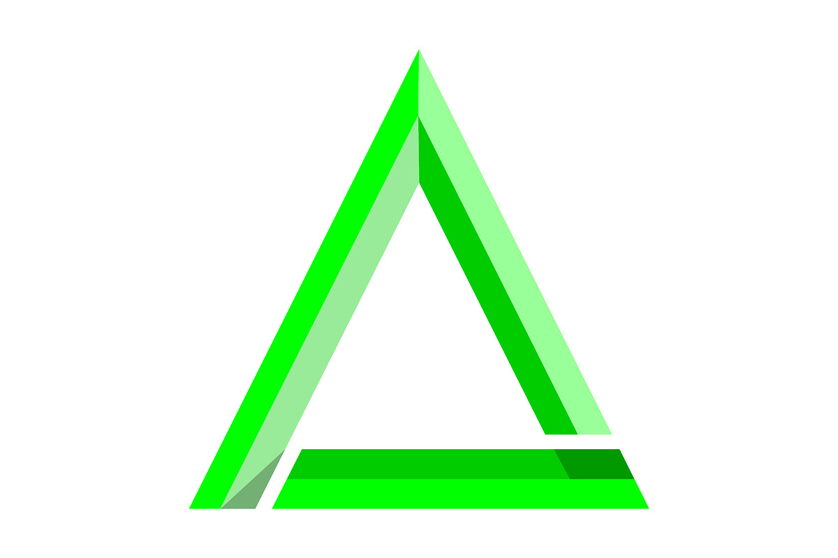 Letter A logo design template, a Branding & Logo Template by Sumberpangan (Photo 1 of 3)