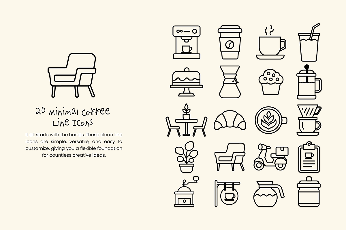 98+ Coffee Design Assets, a Food Illustration by digitalsbydepi (Photo 4 of 17)