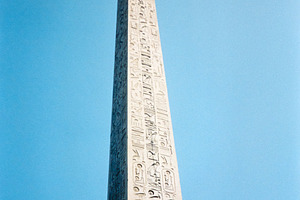 Egyptian Luxor Obelisk in Place de la Concorde square in Paris, a Photo by WorldOfPhotos