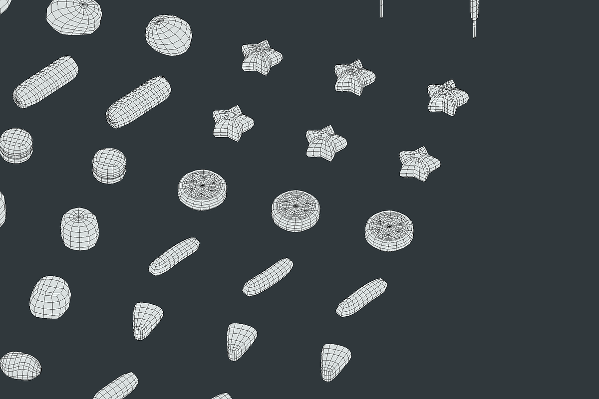 Candy Land - Animation Asset, an Environmental 3D Model by Polydactyl (Photo 26 of 36)