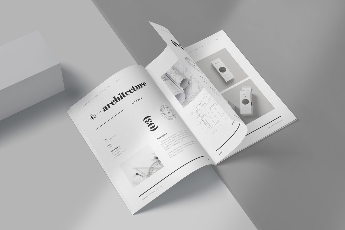 NOVARA – Minimal Editorial Portfolio, a Magazine Template by Lunaria (Photo 5 of 10)