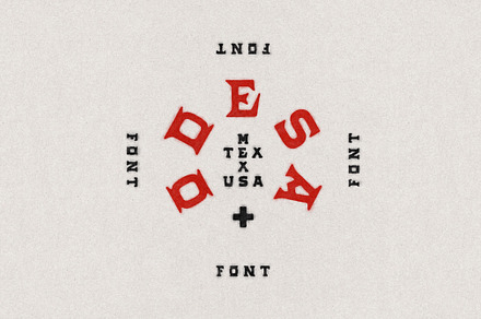 AGAVE: Blocky Mezcal San Serif, a Font by Chez Nez