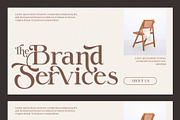Ramita Johns Stylish Serif Font, a Serif Font by Perfectype (Thumbnail 6 of 8)