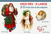 Complete Vintage Christmas Graphics, a Seasonal Illustration by French Kiss Collections (Thumbnail 3 of 28)