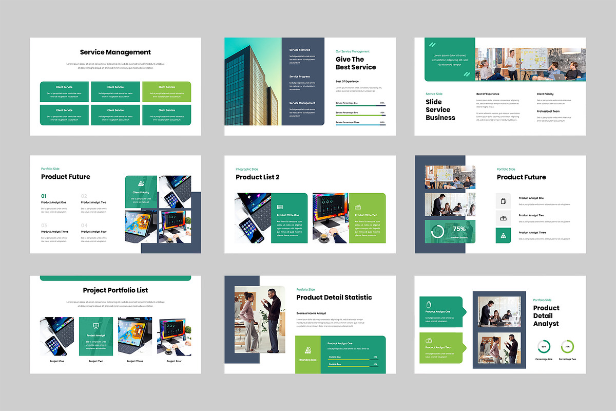 Mainerva - Powerpoint Template, a Presentation Template by TMint Creative