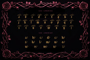 Gothica Sanctora Typeface, a Blackletter Font by alit design (Thumbnail 2 of 18)