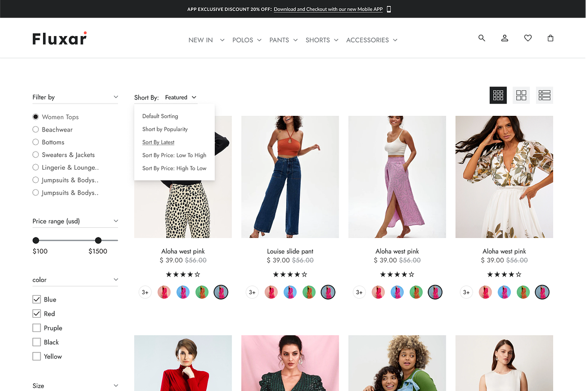 Fluxar - eCommerce Figma Template, an UI Kit Template by ReformedTech (Photo 13 of 23)