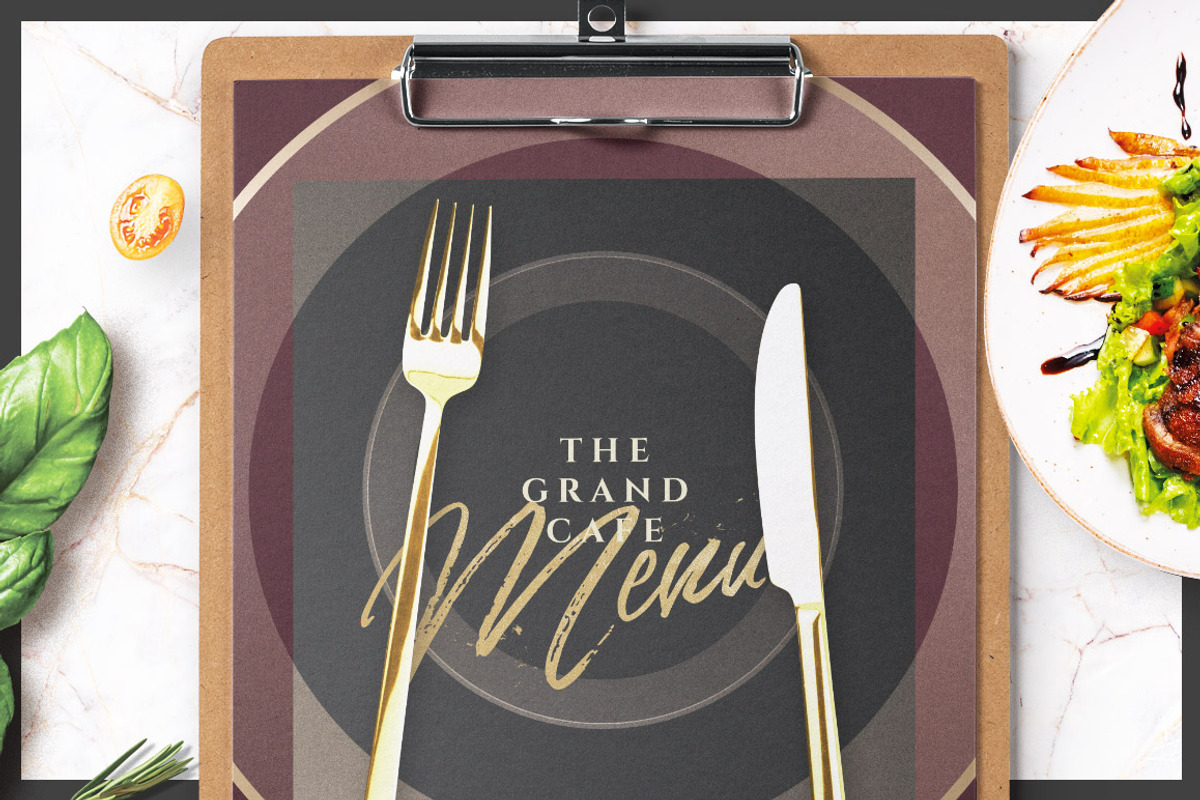 Food and Beverage Menu, a Flyer Template by BigWeek (Photo 3 of 3)