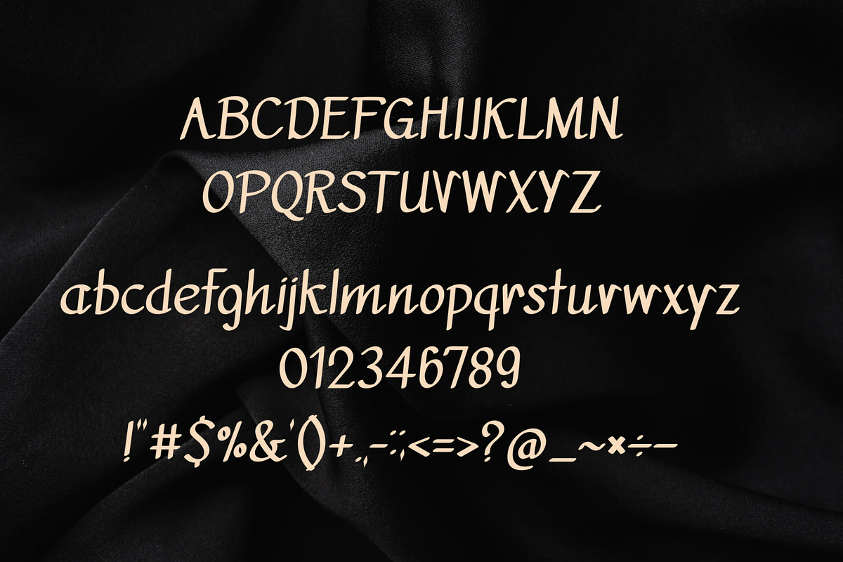 Stickers Font, a Script Font by Cutie_Kate_Studio (Photo 2 of 8)