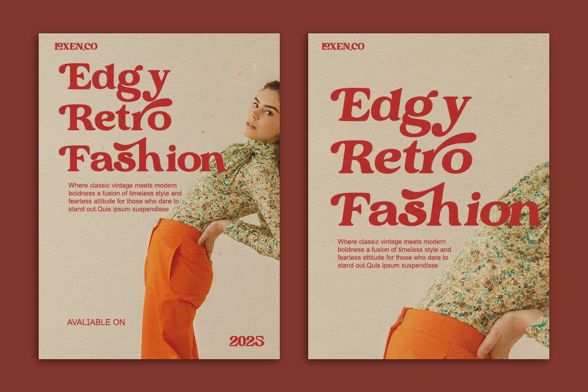 Camheon - Bold Display Serif Font, a Serif Font by Qweera Studio (Photo 7 of 12)