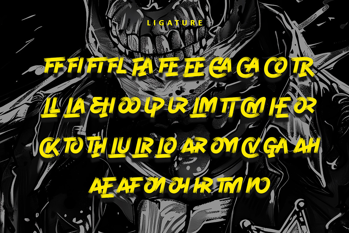 Queen Rocker, a Handwritten Font by Letterara (Photo 9 of 10)