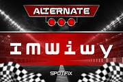 Spotfix - Modern Sport Display Font, a Sans Serif Font by Burntilldead (Thumbnail 9 of 12)