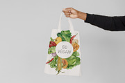 VEGAN FOOD watercolor set, a Food Illustration by Yuliia Lashevska (Thumbnail 4 of 14)
