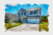 House Portrait from Photo Action, an Action Add-On by MRI STUDIO (Thumbnail 5 of 17)
