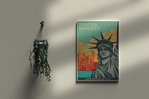 Poster Mockup, a Print Template by Alhaytar
