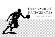 Sports Silhouette Clipart, Football, a Sport Illustration by BrushstrokeArtGB (Thumbnail 7 of 9)