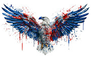 American Eagle Patriotic flag 4 July, a Graphic by VetalStock (Thumbnail 11 of 11)