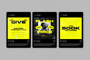 Yellow Modern Instagram Pack, a Social Media Template by graphicook (Thumbnail 4 of 6)