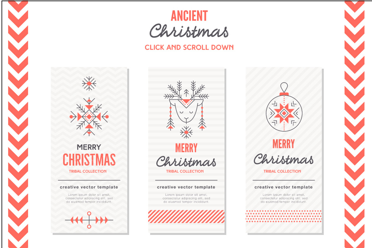 Ancient Christmas: Design Collection, an Illustration by Lumitar (Photo 3 of 8)
