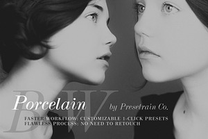 Porcelain B&W Lightroom Presets