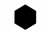 Minimal Hexagon Geometric Logo, an Icon by hafijul (Thumbnail 10 of 10)