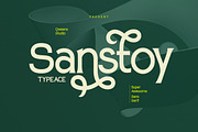 Sanstoy - Modern Stylish Serif, a Serif Font by Qweera Studio (Thumbnail 1 of 12)
