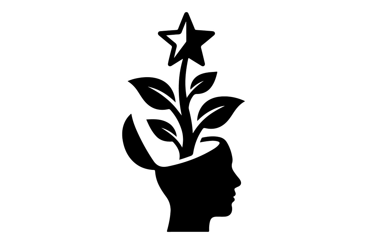 Creative Mind Floral Head, an Object Graphic by Gfx_Store (Photo 14 of 15)