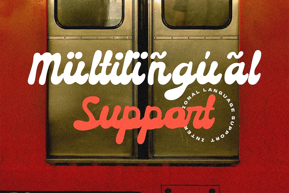 Roille Retro Script Classic, a Script Font by Typetemp Studio (Photo 12 of 23)