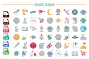 Space Icons Pack – Minimal & Modern, an Icon by Vector Portal (Thumbnail 1 of 5)