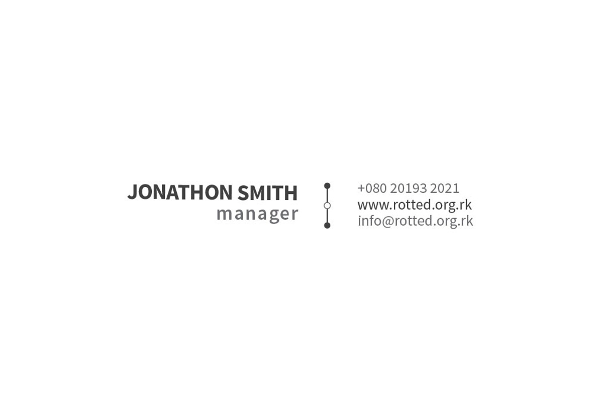 Abde Business Card, a Business Card Template by DesignGhar (Photo 3 of 3)