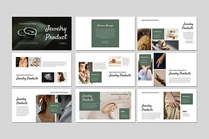 Jewelry Product - Keynote Template