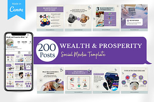 200 Wealth & Prosperity - Canva Post