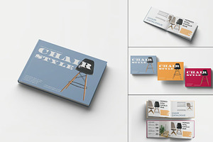 Horizontal Catalogue Mockup, a Books & Magazine Mockup by Se٧enStudio