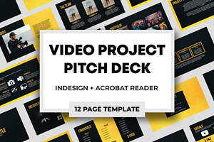 Video Project Pitch Deck Template
