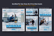 Webinar Social Media Template Bundle, a Social Media Template by Creative_View (Thumbnail 4 of 8)
