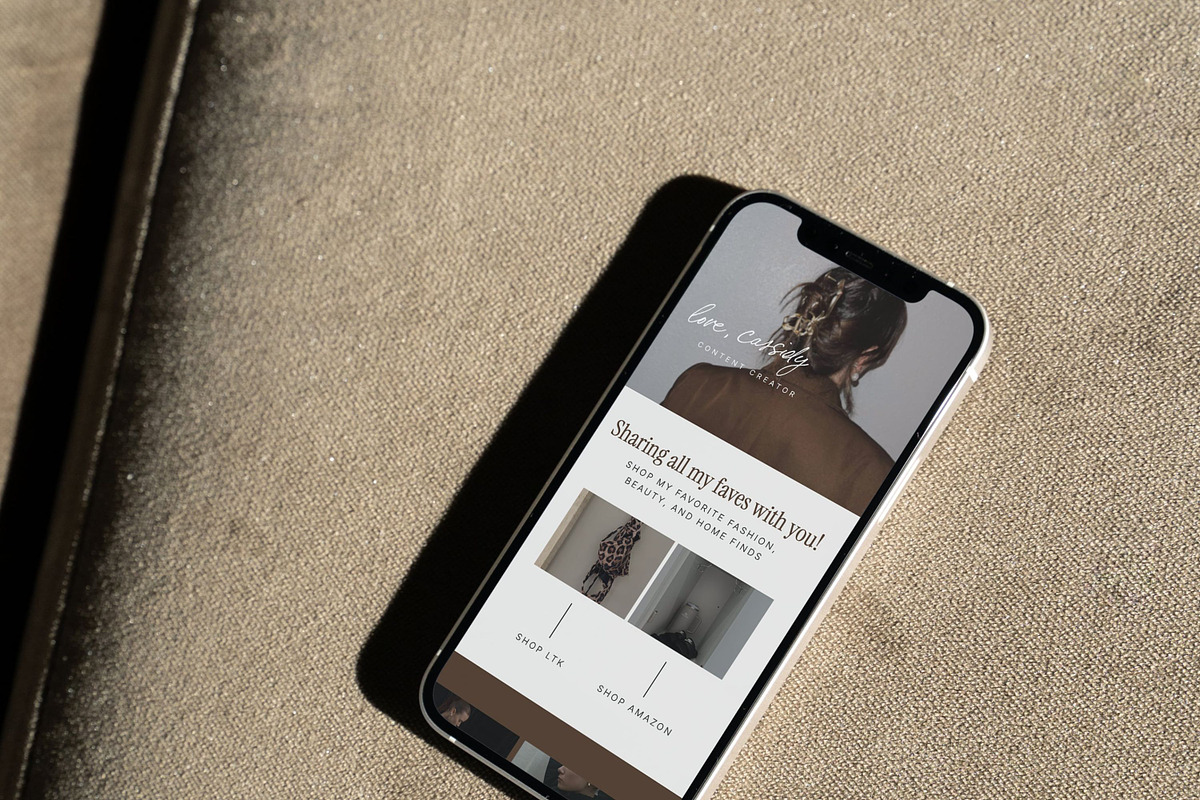 Showit Instagram Landing Page Templa, a Landing Page Template by Blush Created (Photo 7 of 15)