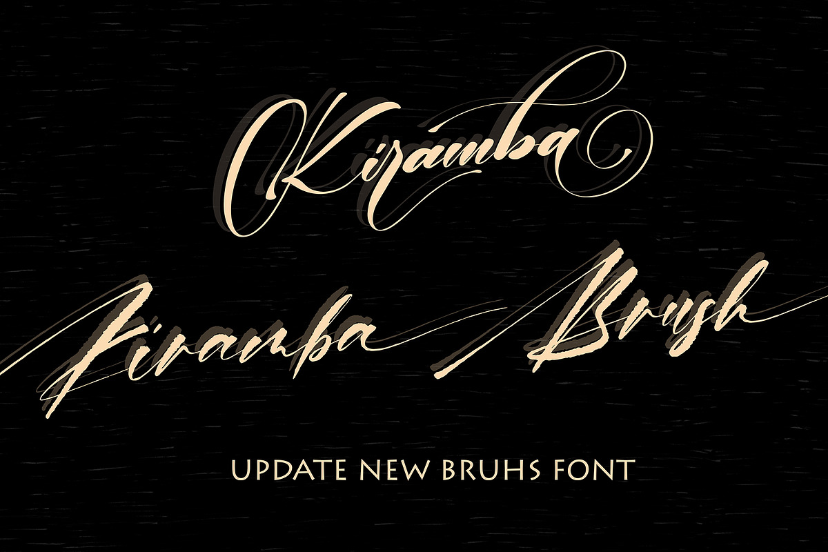 Kiramba New Update Font Duo