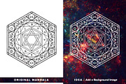 300 Vector Mandala Ornaments, a Decorative Illustration by pixaroma (Thumbnail 5 of 49)
