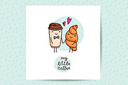 Coffee and Sweets, vector set, a Pattern Graphic by redcollegiya design (Thumbnail 2 of 5)