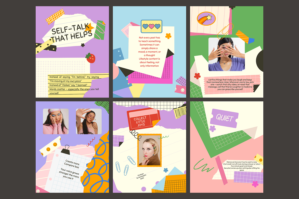 Pinelope Playful Instagram Templates, a Social Media Template by rainbojelia (Photo 14 of 18)