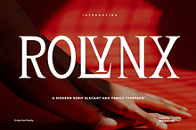 Rolynx- 8 font family