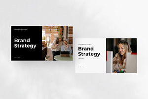 Brand Strategy Canva Template